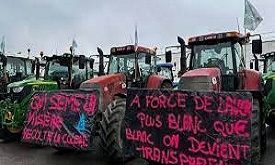 拖拉機大軍圍攻巴黎 和總理談崩 誓要「無限期封鎖」