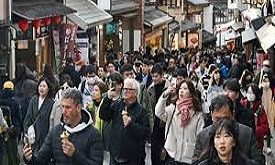 日本政府最新數據,赴日中國大陸遊客暴增13倍!